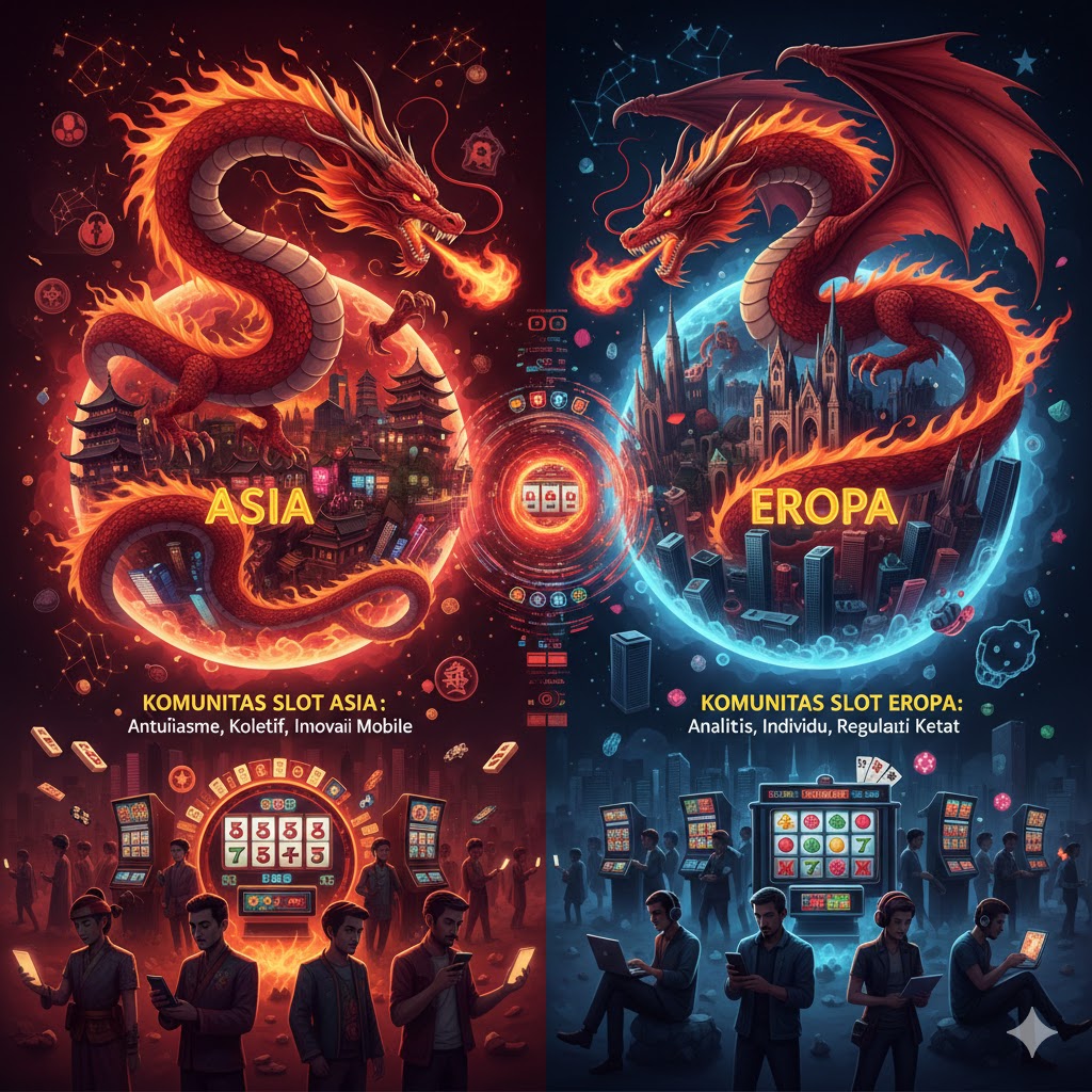Perbandingan Komunitas Slot di Asia vs Eropa